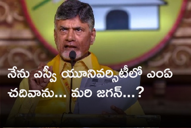 Chandrababu road show in Adoni