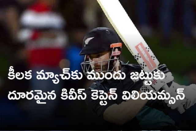 Kane Williamson to miss the third T20I against India