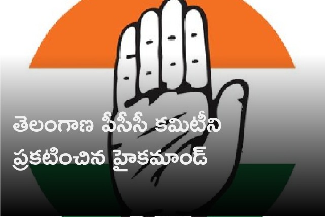 Congress high command announces Telangana PCC Committee