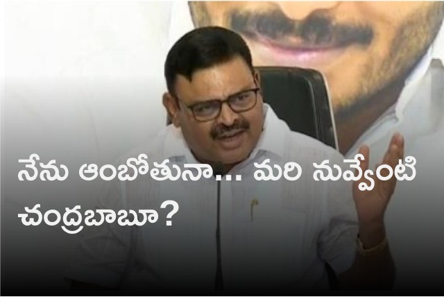 Ambati Rambabu fires on Chandrababu