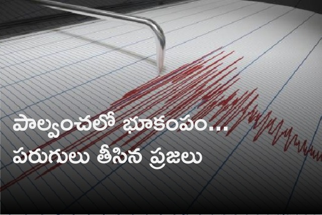 Tremors in Palvancha 