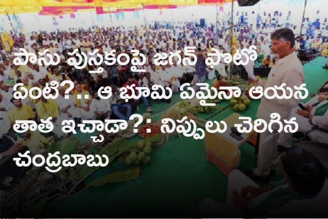 TDP Chief Chandrababu Slams YS Jagan In Bobbili