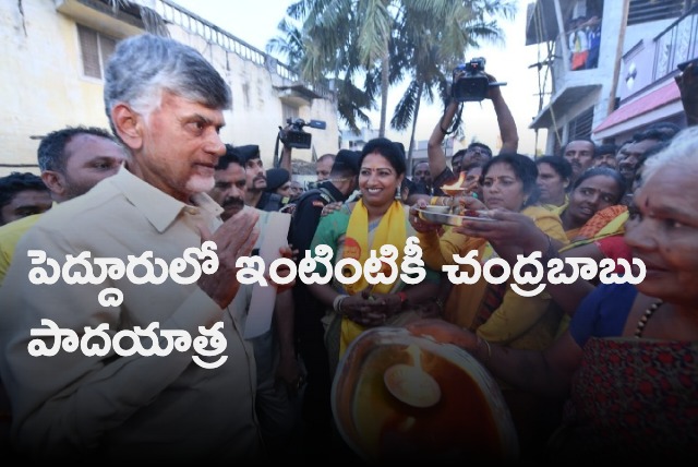 Chandrababu padayatra