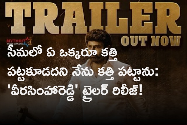 Veera Simha Reddy Movie Pre Release Event