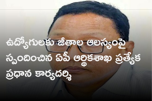 AP Govt Responds On Employees Salaries