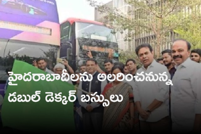 Double decker bus in Hyderabad