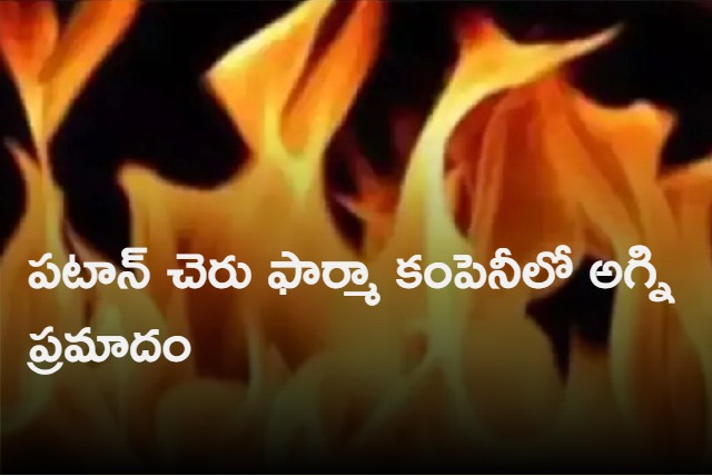 Fire Accident At Patancheru Leo Pharma In Sangareddy District