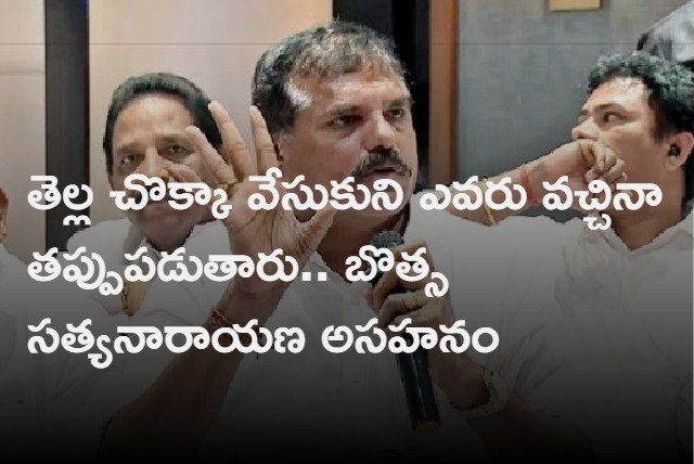 ap minister bosta press meet in visakha