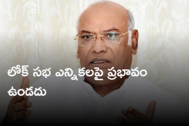 Mallikarjun Kharge response on Three states elction results