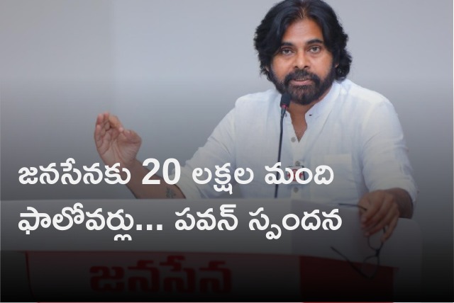 Pawan Kalyan congratulates Janasena for reaching 2 million followers in Twitter 