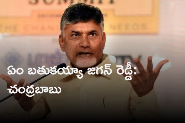 chandrababu naidu fires on cm ys jagan