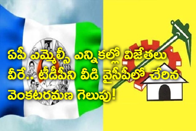 Winners of MLA quota MLCs in AP