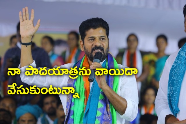 Revanth Reddy says he postponed his padayatra 