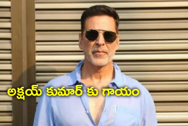 Akshay Kumar gets injured while shooting for an action sequence