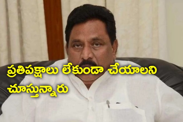 China Rajappa fires on ysrcp