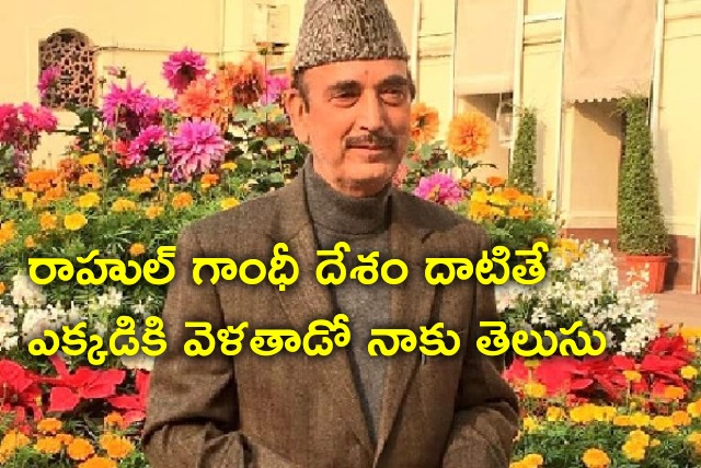 Ghulam Nabi Azad sensational comments on Rahul Gandhi