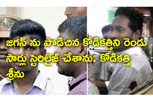 Kodikathi sreenu starilised kodikathi twice before attacking Jagan