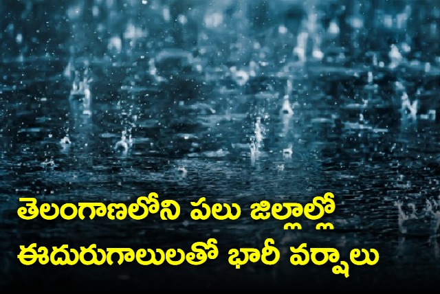 heavy rains in telangana