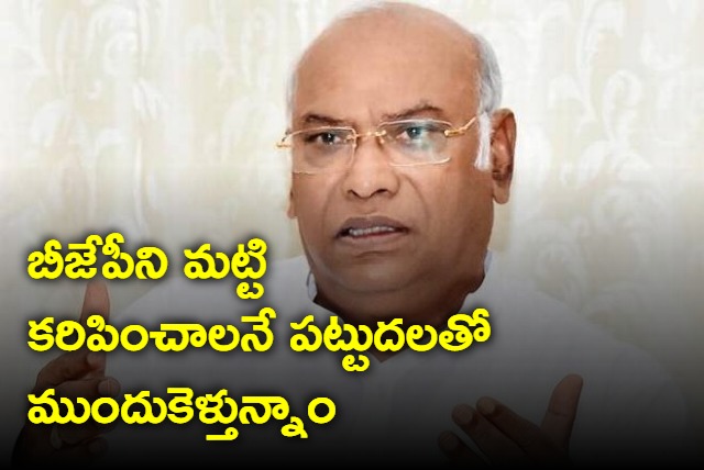 We are going ahead to defeat BJP says Mallikarjun Kharge