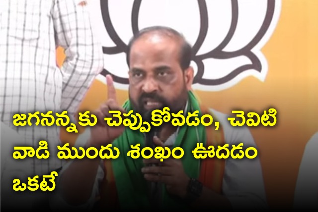 BJP national secretary Satya Kumar slams YCP govt