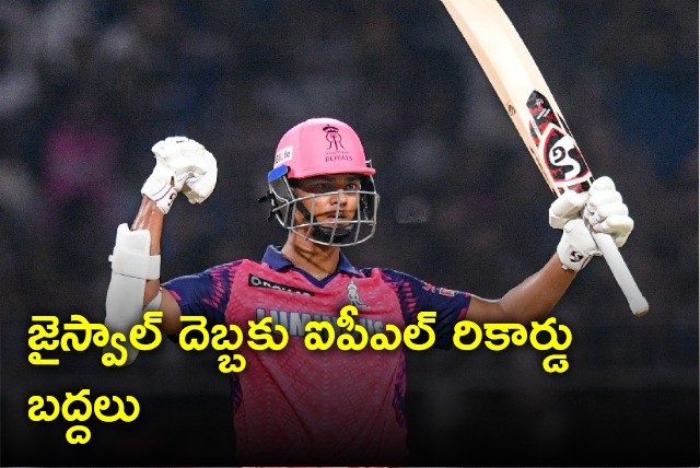 Jaiswal breaks fastest fifty record as RR hammers KKR