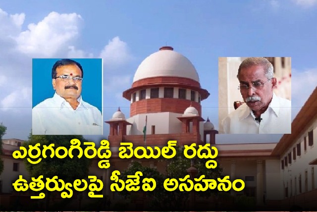 ys sunitha apprpached supreme court regarding gangireddy bail issue