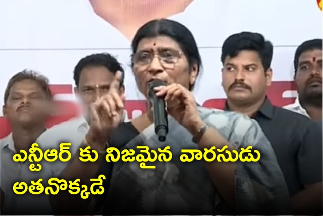 Lakshmi Parvathi attends NTR Centenary Celebrations in Vijayawada