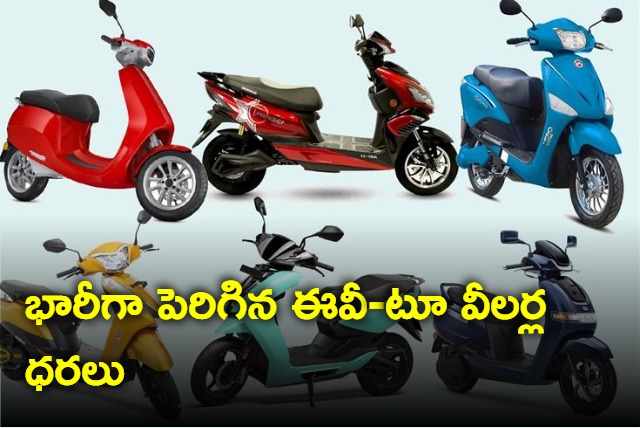 Electric 2 wheeler sales jump as buyers see price hike ahead