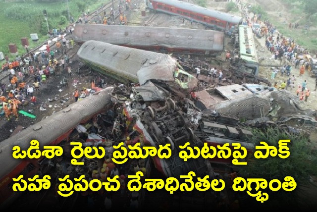 World leaders extend support to india condol for odisha train accident