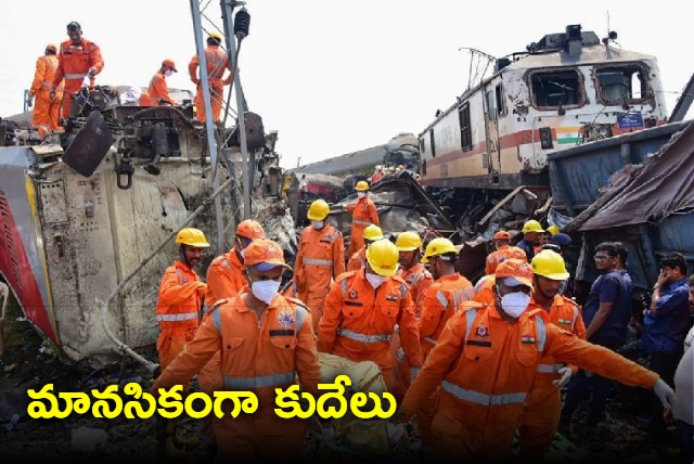 Seeing blood every time NDRF personnel traumatised after Odisha train crash