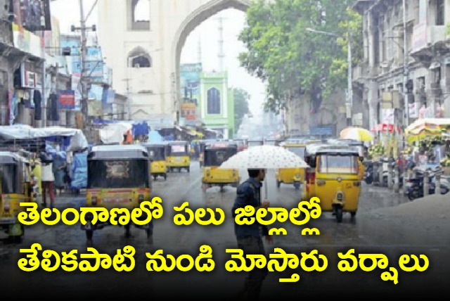 Telangana weather forecast for three days