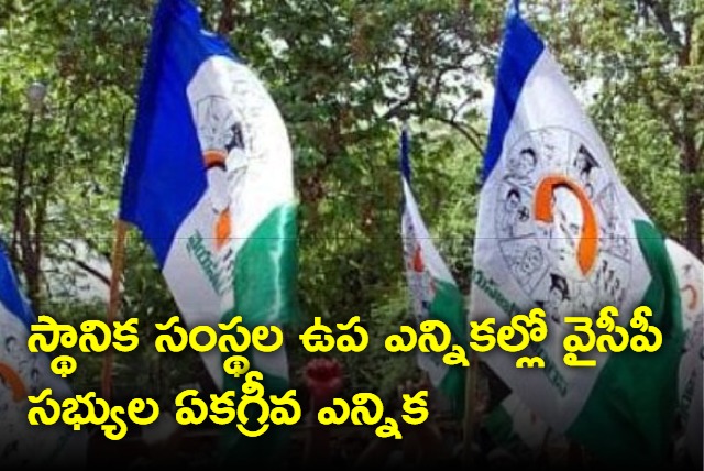 YSRCP Sweeps Local Body Polls