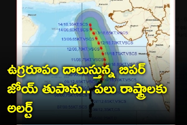 Meaning of cyclone Biparjoy