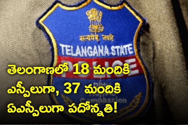 Telangana govt issues orders promoting Addl SPs and DSPs