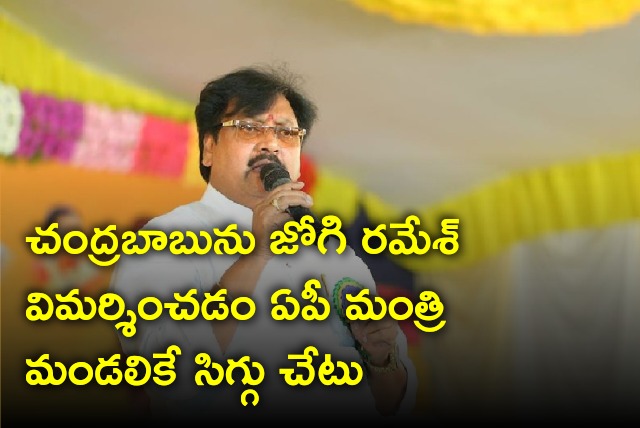 Varla Ramaiah take a swipe at AP ministers 