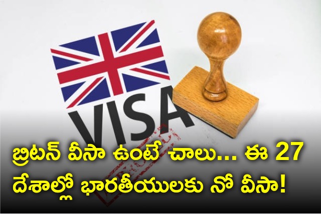 Free entry for Indians with Britsih Visa in these 27 nations