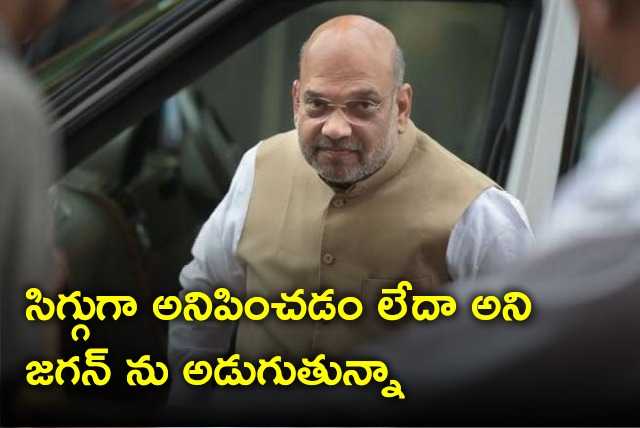 Amit Shah take a jibe at CM Jagan