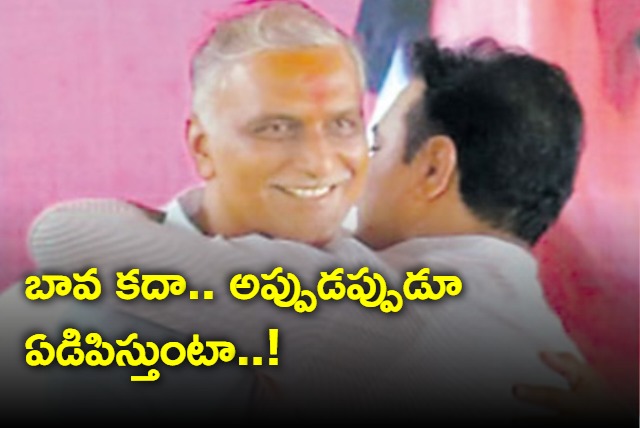 Harish KTR heaps praises on each other 