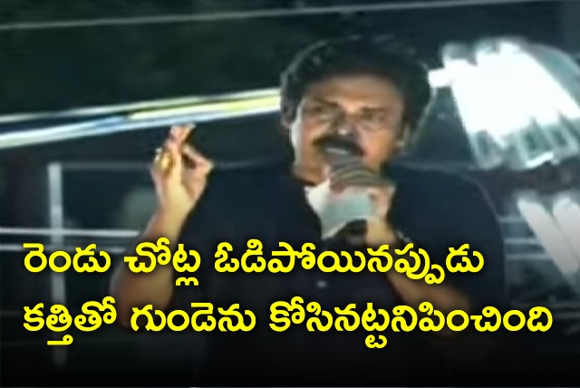 Pawan Kalyan speech in Malikipuram rally