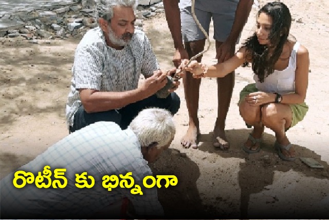 SS Rajamouli wife Rama and family holiday in Tamil Nadus Tuticorin