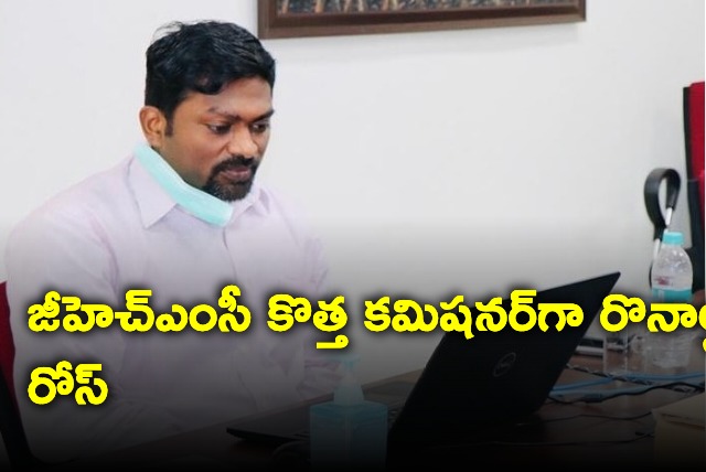 Ronald Ross appointed as GHMC new commissioner