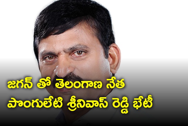 Ponguleti Srinivas Reddy meets Jagan