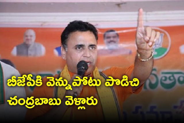 Chandrababu back stabbed BJP says Sunil Deodhar