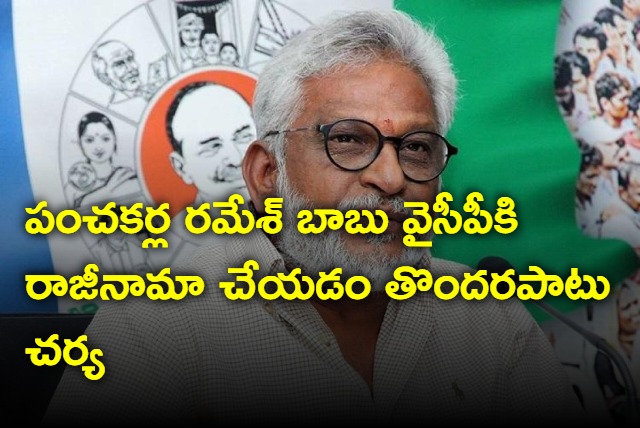 Panchakarla Ramesh Babu resignation is not good says YV Subba Reddy