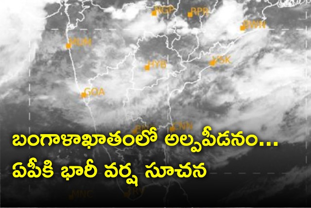 Low pressure in Northwest Bay Of Bengal