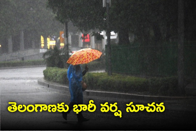 three days of heavy rains in telangana