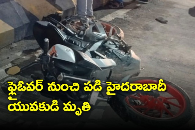 One biker dead and other injured in accident in gachibowli