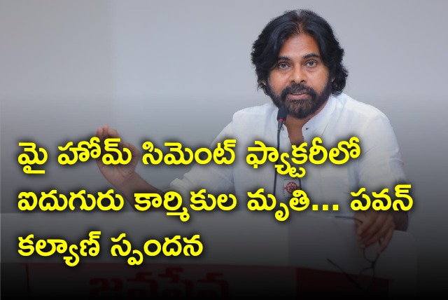 Pawan Kalyan reacts to My Home Ciment Factory tragedy 