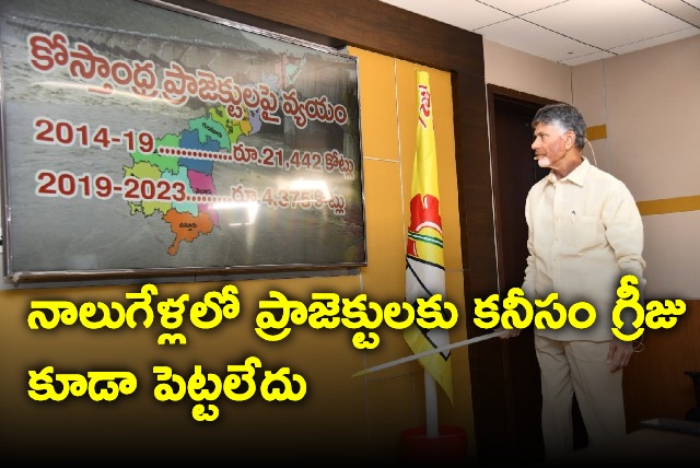 tdp chief chandrababu Fires on ycp govt