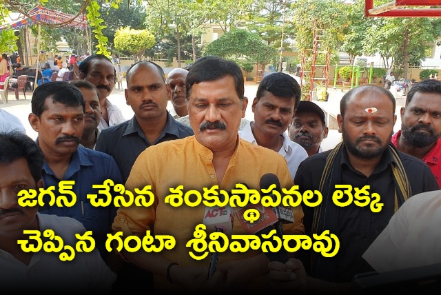 Ganta Srinivasa Rao tweet on YS Jagan government